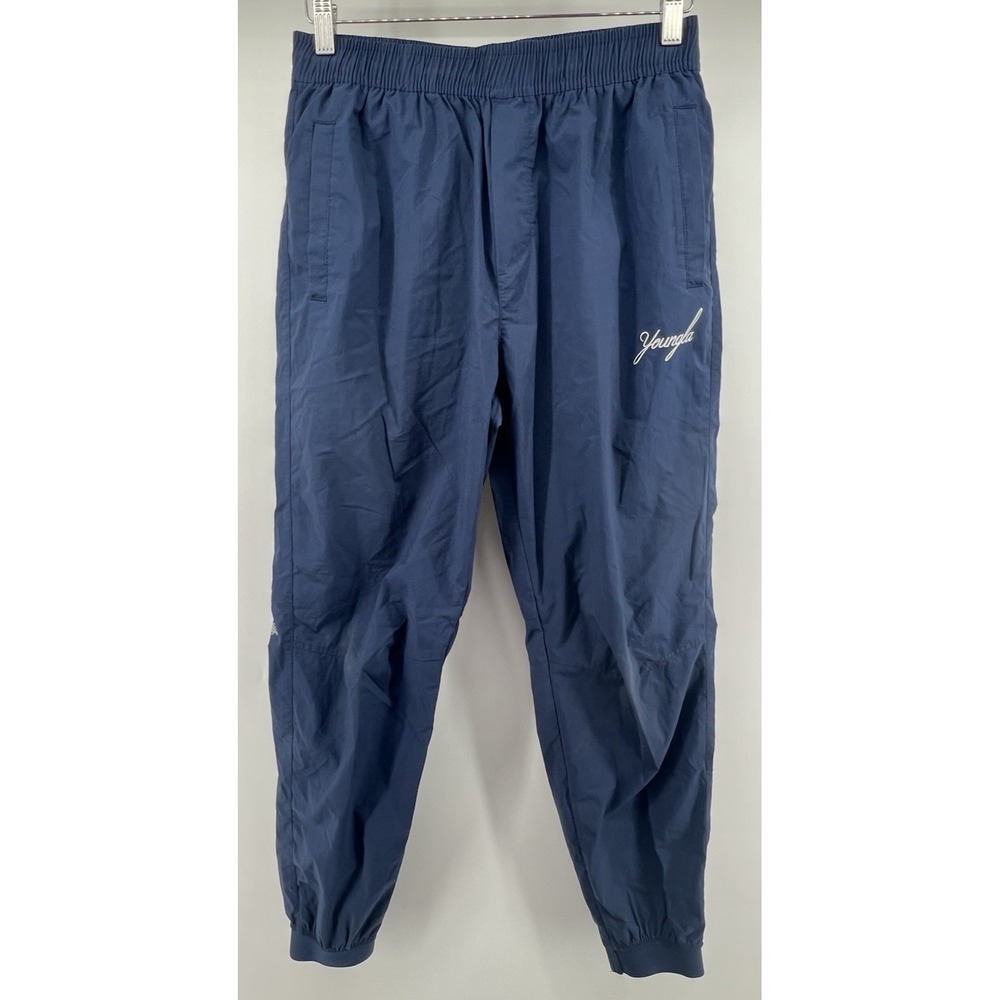 Youngla AirWave Joggers Mens Medium Navy Blue Cotton Blend Stretch 29/28